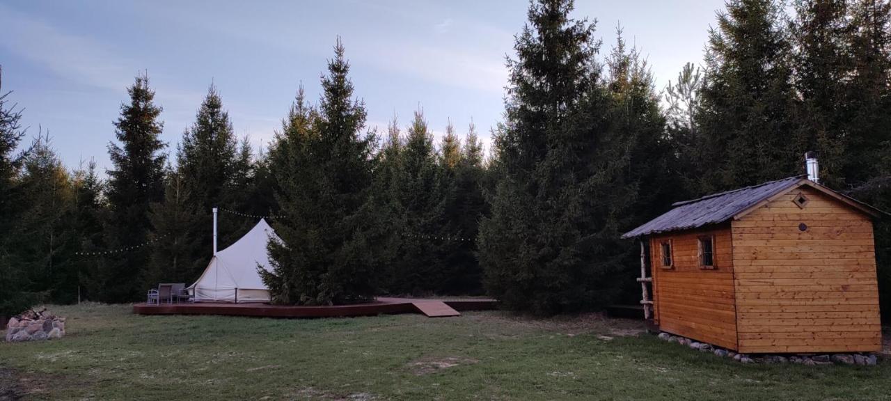 Kuusehaldja Glamping Hotel Kohila Bagian luar foto
