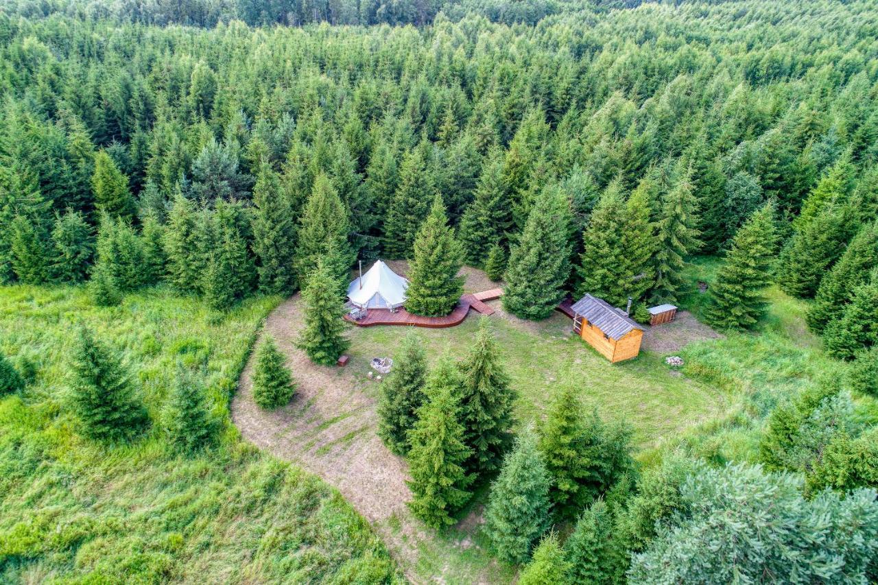 Kuusehaldja Glamping Hotel Kohila Bagian luar foto
